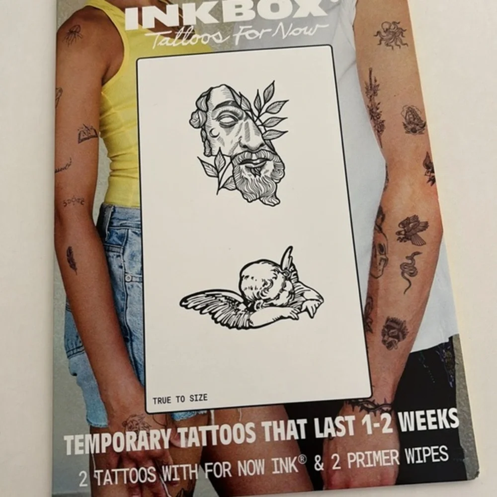 Set of Three (3) Inkbox Temporary‎ Tattoos 1-2 Weeks Factory Sealed Halloween
